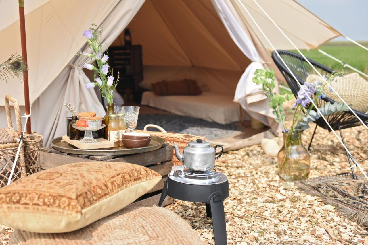 Smuk Lytse Bell Tent Echtenerbrug Exterior photo