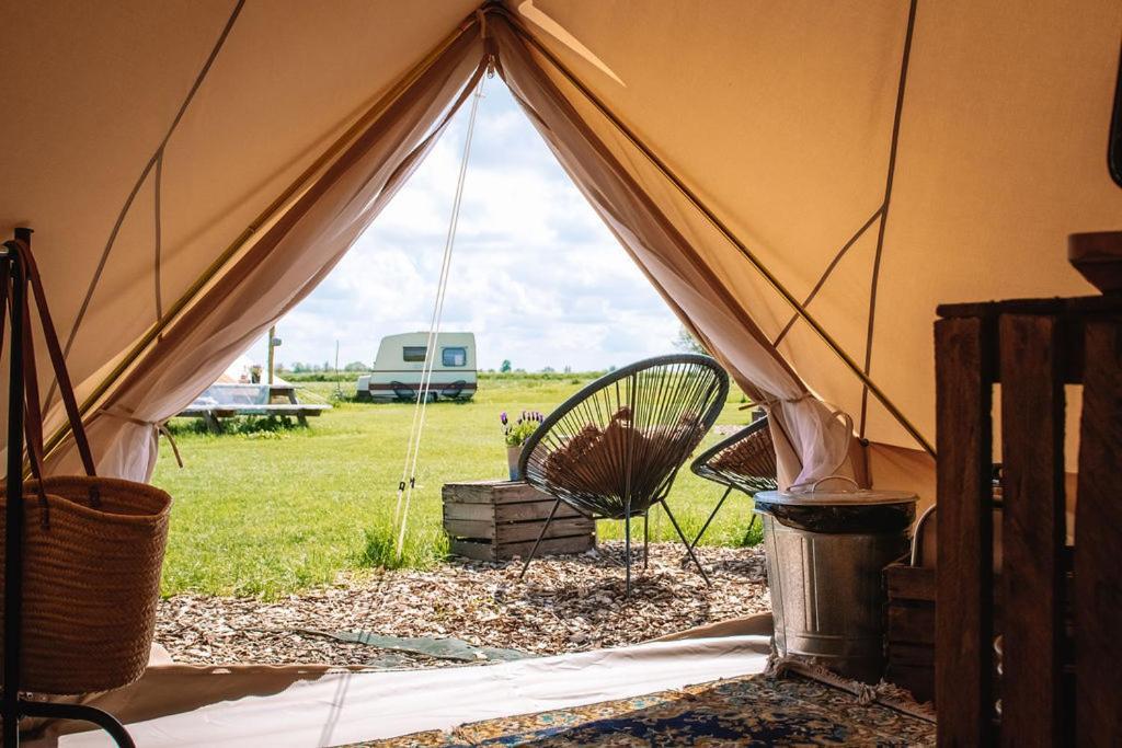 Smuk Lytse Bell Tent Echtenerbrug Exterior photo